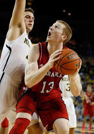 Mitch McGary (4) and Trey Burke (3)