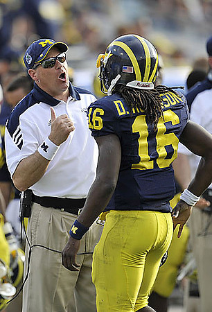 Rich Rodriguez and Denard Robinson (16)