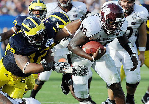 J.B. Fitzgerald (42) and Carvin Johnson (13)