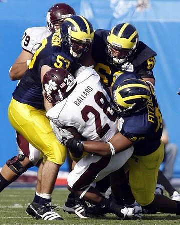 Ryan Van Bergen (53), Mike Martin (68), and J.B. Fitzgerald (42)