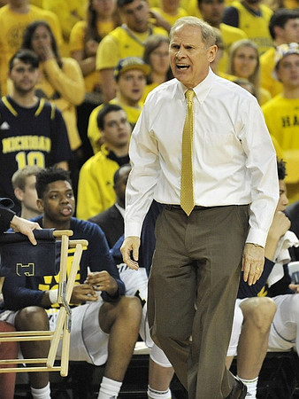 John Beilein and Kameron Chatman (3)
