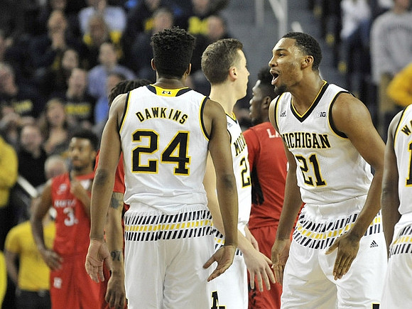 Aubrey Dawkins (24), Duncan Robinson (22), and Zak Irvin (21)