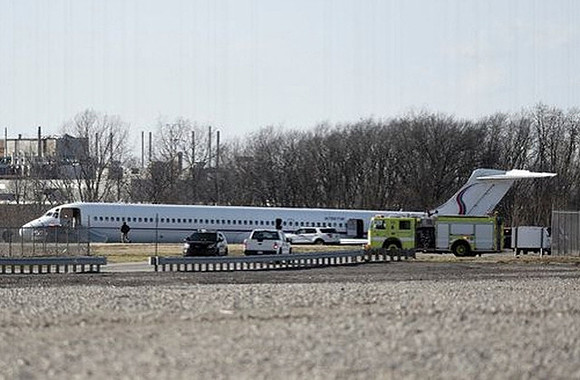 Team Plane After Aborted Take-off