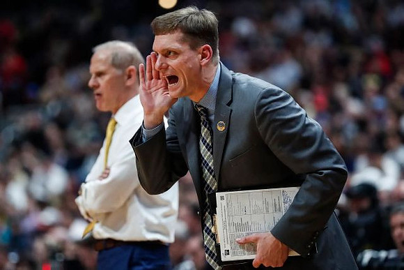 John Beilein and Luke Yaklich