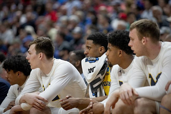 Adrien Nunez (5), Colin Castleton (11), Charles Matthews (1), David DeJulius (0), and Austin Davis (51)