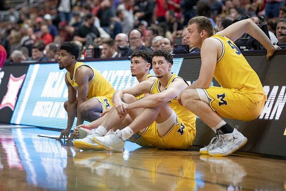 David DeJulius (0), Adrien Nunez (5), Brandon Johns Jr. (23), and Austin Davis (51)