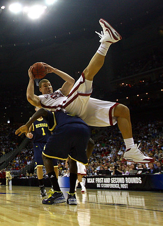 Manny Harris (3) and Stu Douglass (1)