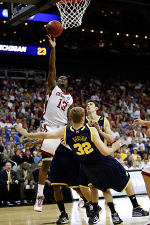 Zack Gibson (32), Manny Harris (3), and Stu Douglass (1)