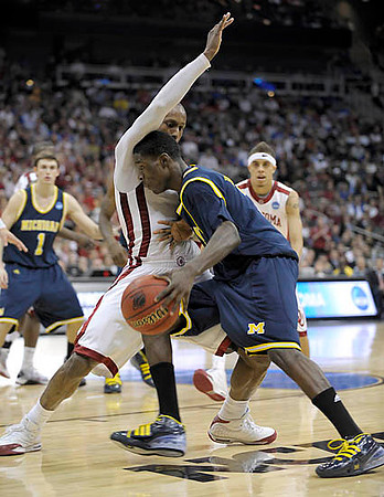 Manny Harris (3) and Stu Douglass (1)