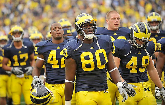 Jeremy Jackson (17), J.B. Fitzgerald (42), Martell Webb (80), Erik Gunderson (69), and John McColgan (49)