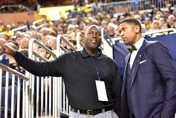 Glen Rice and Jalen Rose