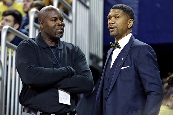 Glen Rice and Jalen Rose