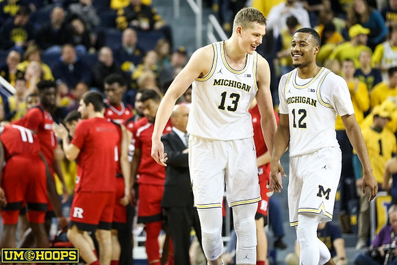 Moritz Wagner (13) and Muhammad-Ali Abdur-Rahkman (12)