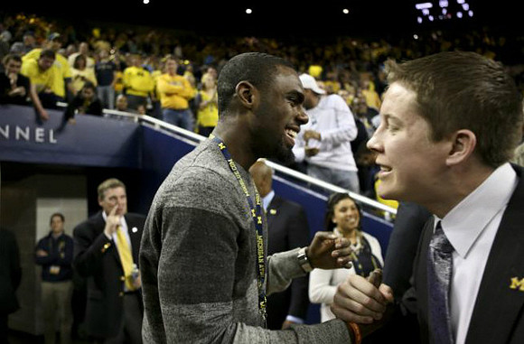 David Brandon and Tim Hardaway Jr.