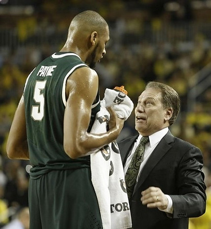 Michigan State Head Coach Tom Izzo