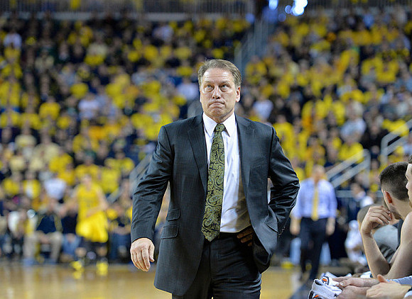 Michigan State Head Coach Tom Izzo