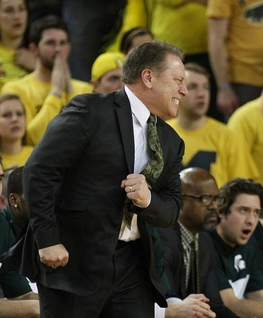 Michigan State Head Coach Tom Izzo