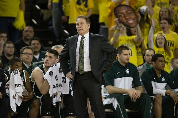 Michigan State Head Coach Tom Izzo