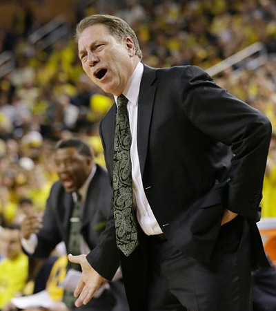 Michigan State Head Coach Tom Izzo