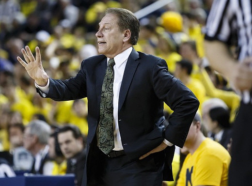 Michigan State Head Coach Tom Izzo