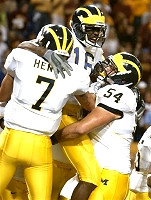 Chad Henne, Mark Bihl, and Adrian Arrington