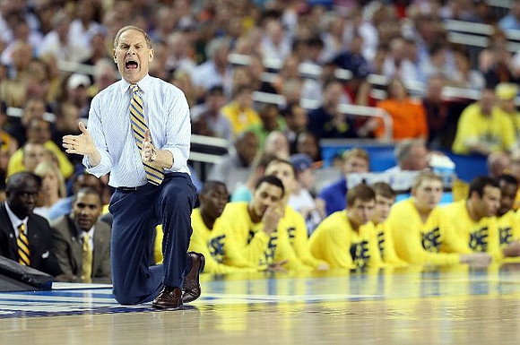 John Beilein, Bacari Alexander, LaVall Jordan, and Michigan Team
