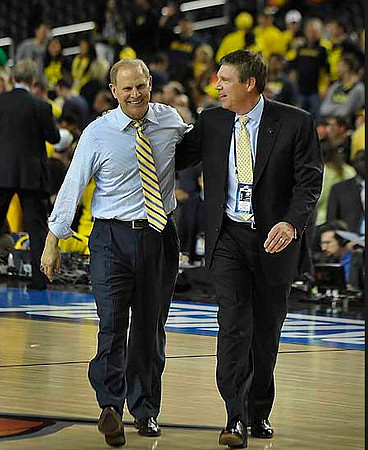 John Beilein and David Brandon