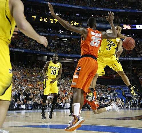 Tim Hardaway Jr. (10) and Trey Burke (3)