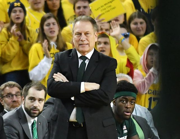 Michigan State Head Coach Tom Izzo