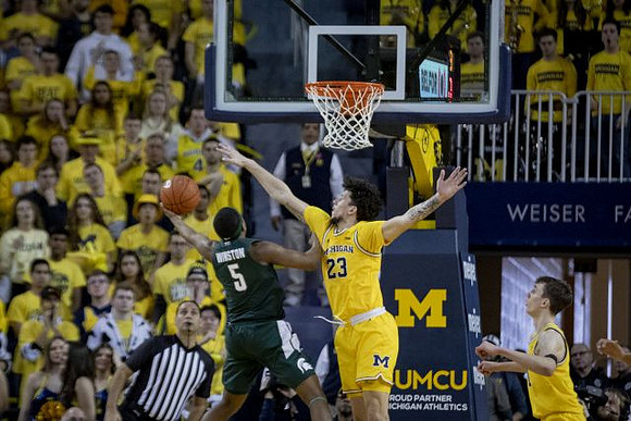Brandon Johns Jr. (23) and Franz Wagner (21)