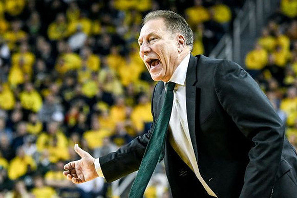 Michigan State Head Coach Tom Izzo