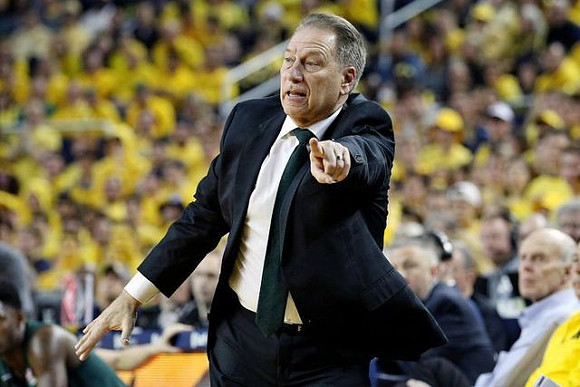 Michigan State Head Coach Tom Izzo