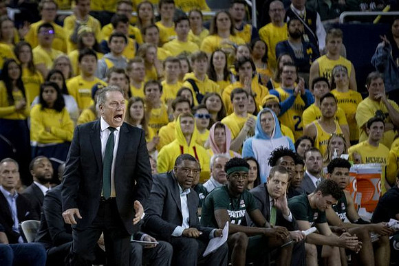 Michigan State Head Coach Tom Izzo