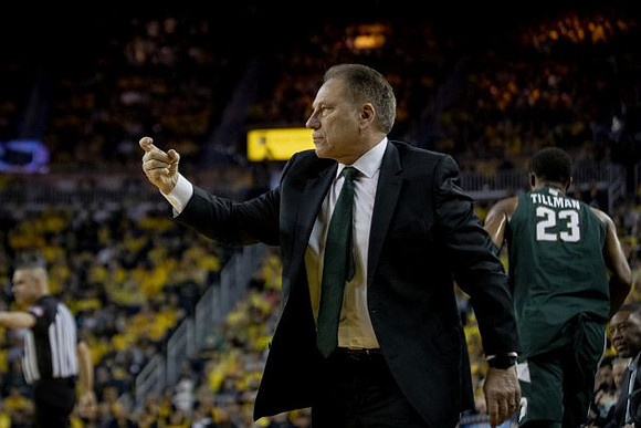 Michigan State Head Coach Tom Izzo
