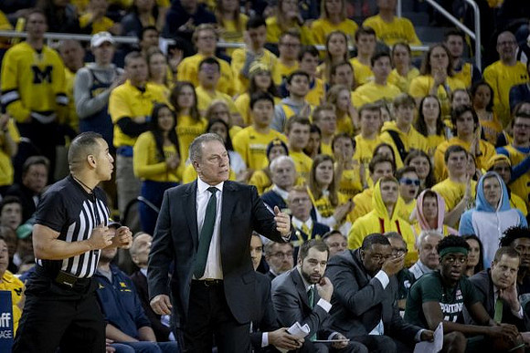 Michigan State Head Coach Tom Izzo