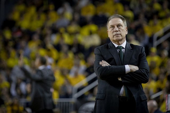 Michigan State Head Coach Tom Izzo