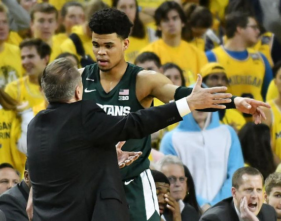 Michigan State Head Coach Tom Izzo