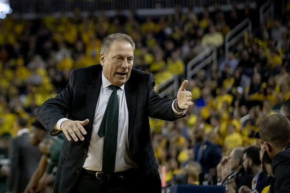 Michigan State Head Coach Tom Izzo