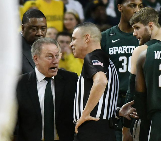 Michigan State Head Coach Tom Izzo