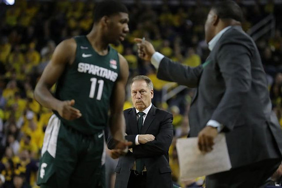 Michigan State Head Coach Tom Izzo