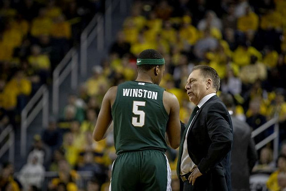 Michigan State Head Coach Tom Izzo