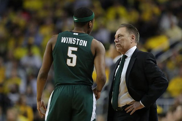 Michigan State Head Coach Tom Izzo