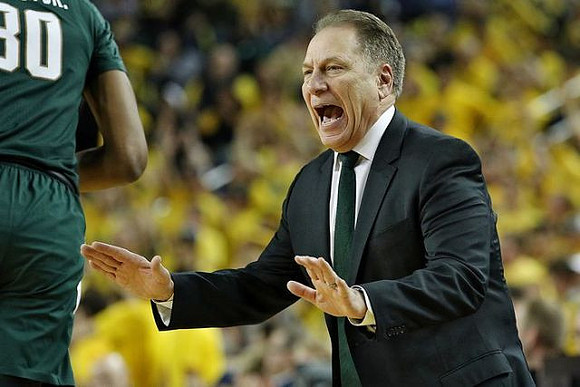 Michigan State Head Coach Tom Izzo