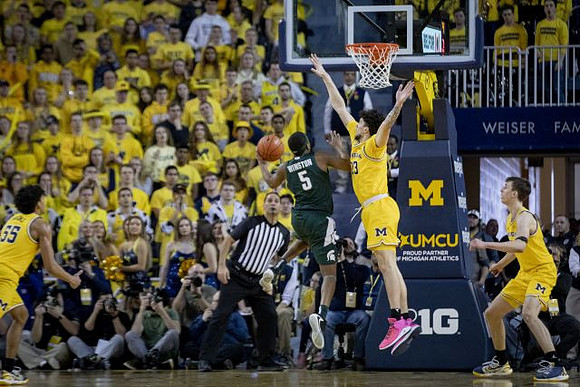 Eli Brooks (55), Brandon Johns Jr. (23), and Franz Wagner (21)