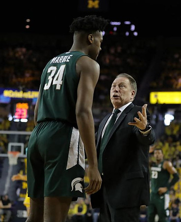 Michigan State Head Coach Tom Izzo