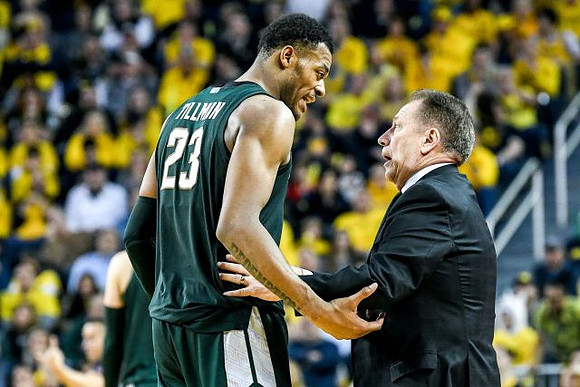 Michigan State Head Coach Tom Izzo