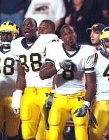 Tim Massaquoi (88) and Jason Avant (8)