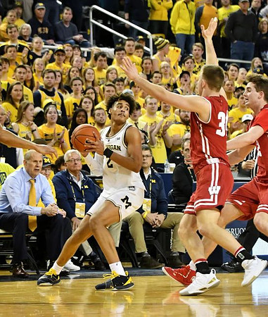 John Beilein and Jordan Poole (2)