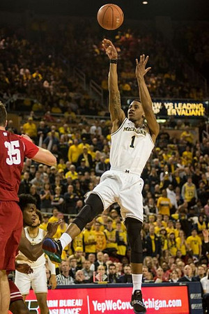Charles Matthews (1) and Isaiah Livers (4)