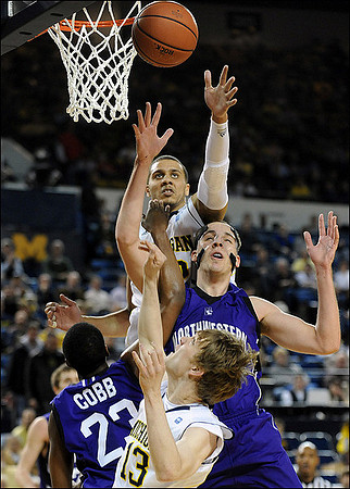 Jordan Morgan (52) and Matt Vogrich (13)